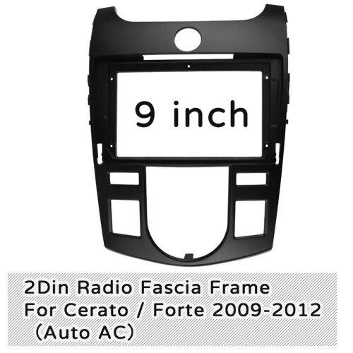 Autoradio dashboardframe voor Cerato / Forte 2009-2012 (Auto AC) 1