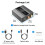 Convertidor óptico a audio Convertidor de audio digital a analógico 2