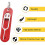 6Pcs SIM Card Removal Tool-Sim Card Tray Pin Removal Tool,Black+Red 2