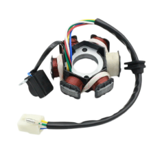 Statore per moto, bobina a 6 bobine e 5 fili, per motori da 50cc e 70cc.