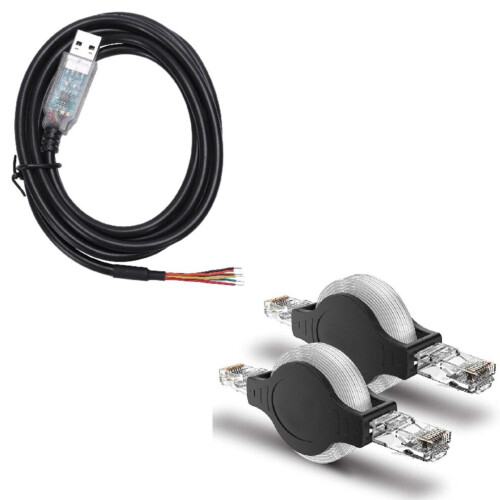 Câble USB vers RS485 (1,8 m de long) - Connecteur série 1