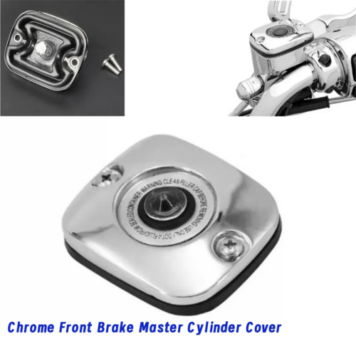 Motorrad-Chrom-Vorderradbremszylinderabdeckung für 1