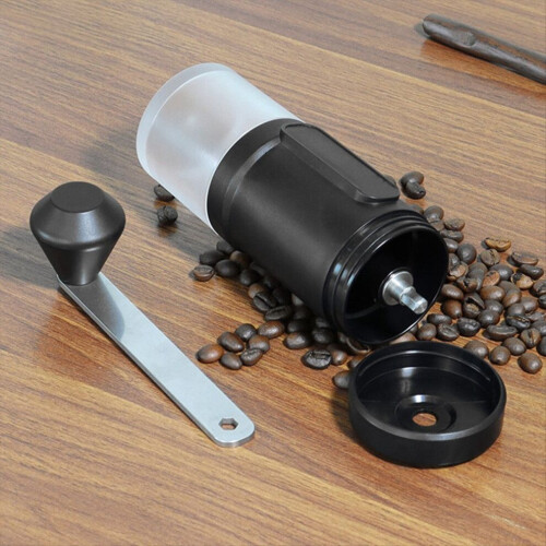 Tragbare manuelle Kaffeemühle, kompakte Handkurbelmühle 2