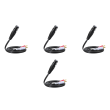 Audio-Splitter-Patchkabel Y-Kabel 1 XLR-Buchse auf 2 XLR-Stecker