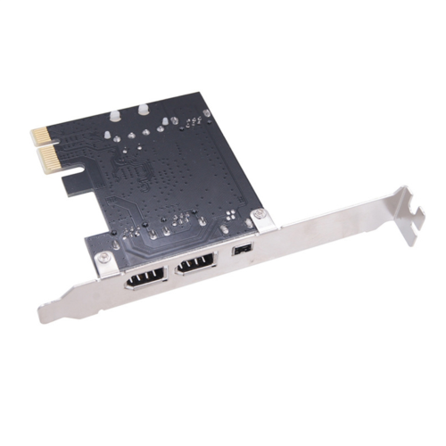 Κάρτα καταγραφής βίντεο PCI-E 1X 1394 4 θυρών DV HD Κάρτα Firewire 1