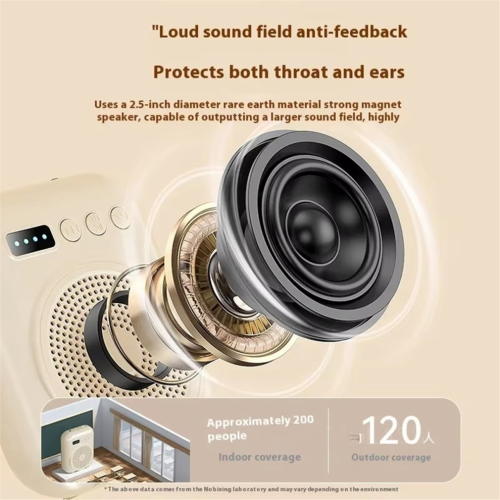 Ενισχυτής φωνής Bluetooth S27 για εκπαιδευτικούς με ενσύρματο μικρόφωνο 2