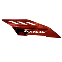 Decorazione per la copertura dello scarico della moto NMAX155, colore rosso