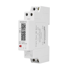 Compteur d'énergie électrique sur rail DDS6619-002, monophasé, 60 A, 230 V