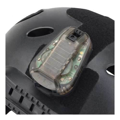 Helm-Überlebenswarnleuchte, Helm-Blitzlicht mit Klettverschluss D 2