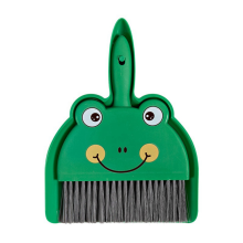 Mini scopa e paletta per bambini, set di pulizia piccolo e carino con cartoni animati, giocattolo a