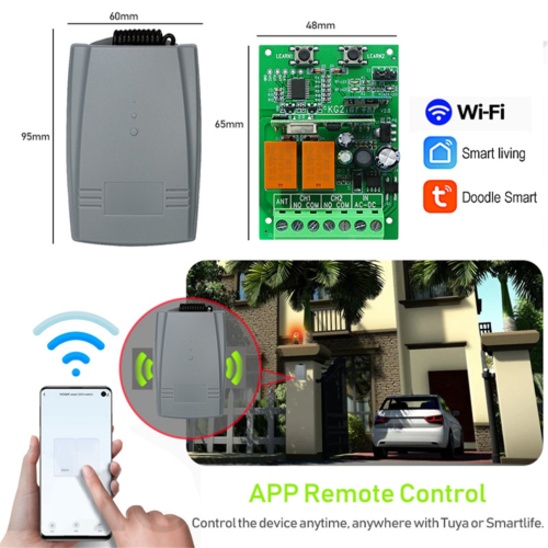 Tuya Smart Switch für Garagentor-Schiebetür mit WLAN-Funktion 2