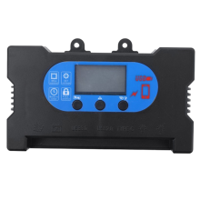 Controlador de carga solar de 100 A, controlador de panel PWM, panel solar