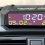 Orologio digitale per auto, display della temperatura interna con data 2