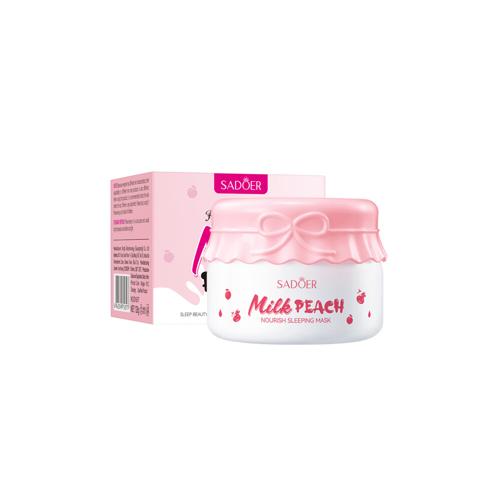 Peach (Peach) Facial Mask 120Gsadoer Nourishing And Hydrating Sleeping Mask