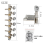 Guitar 12-String 6+6 String Tuner with Two Hole Leg 2