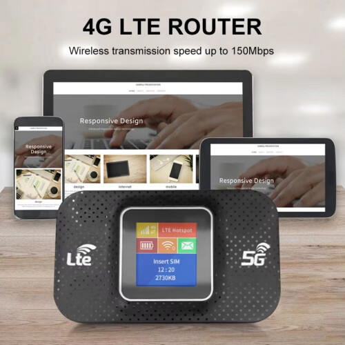 Router 4G LTE wireless Wifi Modem portatile Mini hotspot per esterni 2