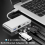 Adattatore multiporta Ethernet USB C, hub USB C 4 in 1 Ethernet 100Mbps, 2