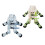 Waterproof Rain-Proof Mud-Proof Leggings for Small Medium-Dog S 2