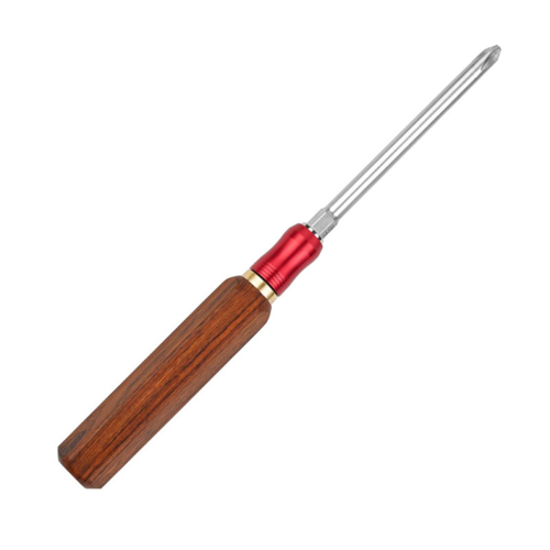 Schraubendreher-Handwerkzeug-Set mit Holzgriff und festem Drehmomentfutter 1