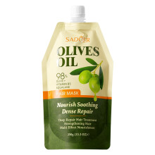 ((bag) 350g) Olive oil hair mask 350g SADOER repair and improve frizz bag hair mask