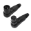 Conector XLR, adaptador de conector hembra macho para micrófono XLR de 3 pines 2