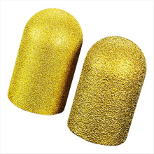 2 cabezales abrasivos redondos de diamante soldado al vacío de 45 + 100 mm y 30 mm