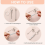 26 Pcs Beadable Keychains, Silver Keychain Making Kit 3