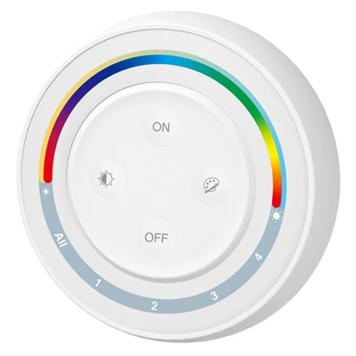 Rainbow Remote Instelbare Verzadiging CCT/Helderheid Schakelaar RGBCCT