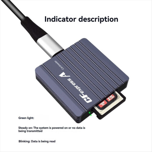 Lector de tarjetas CFexpress tipo A Adaptador para lector de tarjetas CF Express tipo A 2