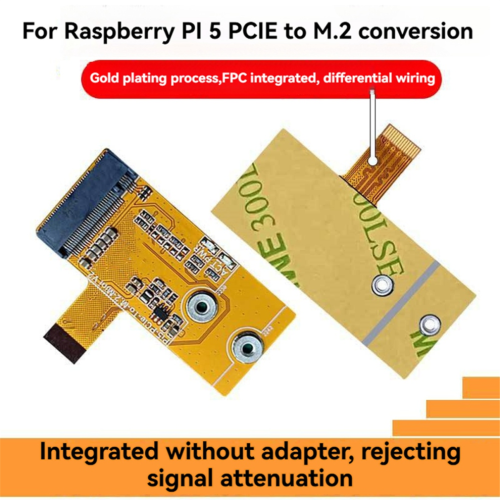 Para placa Mini V2 de 5 PCIe a M.2 NVMe SSD 1