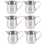Κύπελλο κανάτας αφρού εσπρέσο Bell Creamer 3Oz από ανοξείδωτο ατσάλι 1