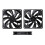 2 ventole per case computer da 92 mm, 4 pin, PWM, ad alto flusso d'aria, per raffreddamento. 4