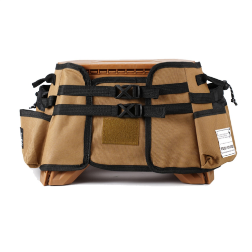 Klapphocker-Sitzbezug aus Oxford-Gewebe, Khaki 1