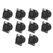 Typ-D-Stecker auf 3-polige XLR-Buchse Adapteranschluss