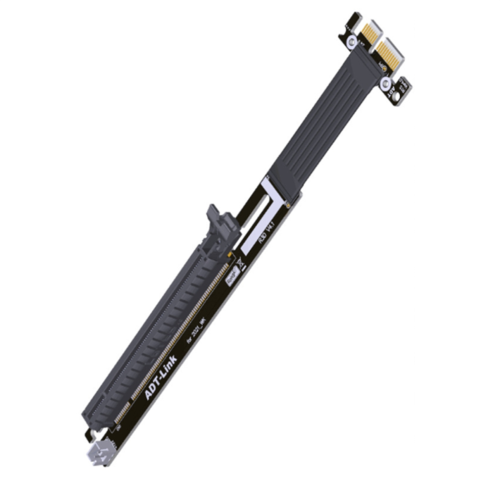 Câble d'alimentation SATA d'extension Gen4 ADT M.2 NVMe vers PCI-E 4.0 X16 1