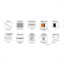 SPI-Schnittstelle für 1,54-Zoll-E-Ink-Displaymodule