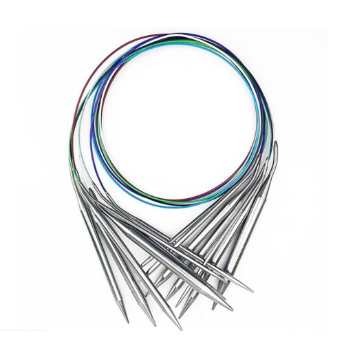 Rundstickset 2,0 mm 10,0 mm 14 delar 80 cm
