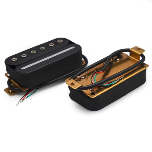 2 st elgitarr humbucker justeringsbar dubbelspole gitarrpickup 2