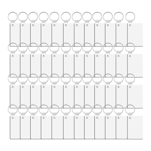 180 PCS Sublimation Keychains in Bulk, Suitable for DIY