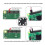 4 ventole di raffreddamento CPU brushless da 3,3 V 5 V per Raspberry Pi4 Pi3 B+, Pi 3 2