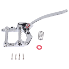 Gitarr Vibrato Stränghållare Tremolo Flat Top Body Tremolo (Silver)