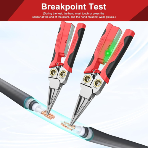 Multifunctional Wire Stripper with Voltage Tester 12V-250V 1