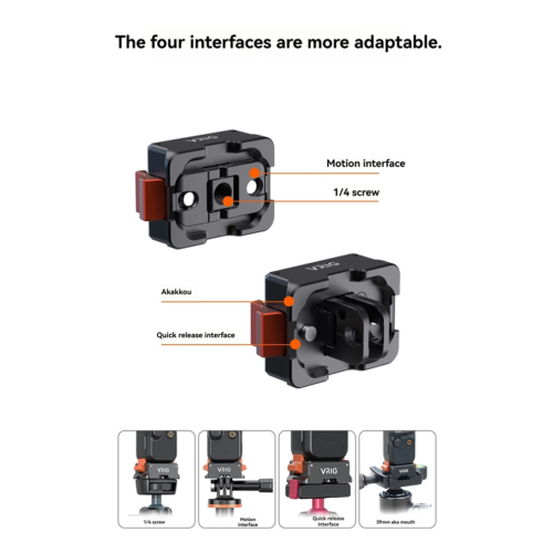 VRIG multifunktionell snabbkoppling magnetisk laddningsbas A 2
