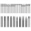 Mini Carbide Burrs 1/8In Shank Diamond Burr Bits Set 40Pcs 1