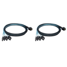 Cavo interno da Mini SAS a SATA per controller di dischi rigidi (1 metro)