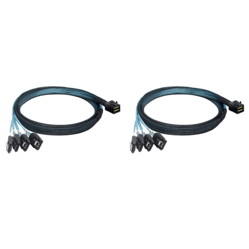 Internal Mini SAS to SATA Cable,for Controller Hard Drive(3.3Ft)