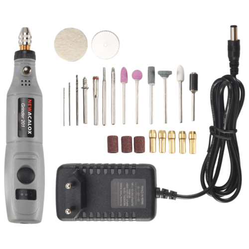 Πρίζα EU, μίνι ηλεκτρικό τρυπάνι 220V - GRAY1 2
