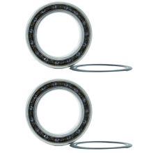 2 PCS Hybrid Ceramic Bearing 24x37x7mm Bicycle Hub 24377RS Si3N4