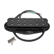 Gitarrpickup Lågbrusig Hög Output Dubbelspole Enkel Gitarr Svart