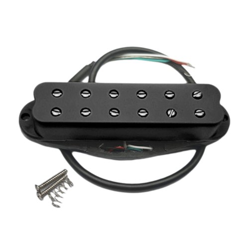 Gitarrpickup Lågbrusig Hög Output Dubbelspole Enkel Gitarr Svart
